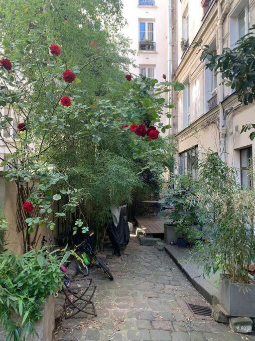 Warm And Cosy Loft In Paris With A Private Outdoor Lejlighed Eksteriør billede