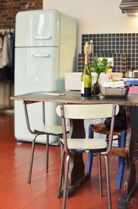 Warm And Cosy Loft In Paris With A Private Outdoor Lejlighed Eksteriør billede
