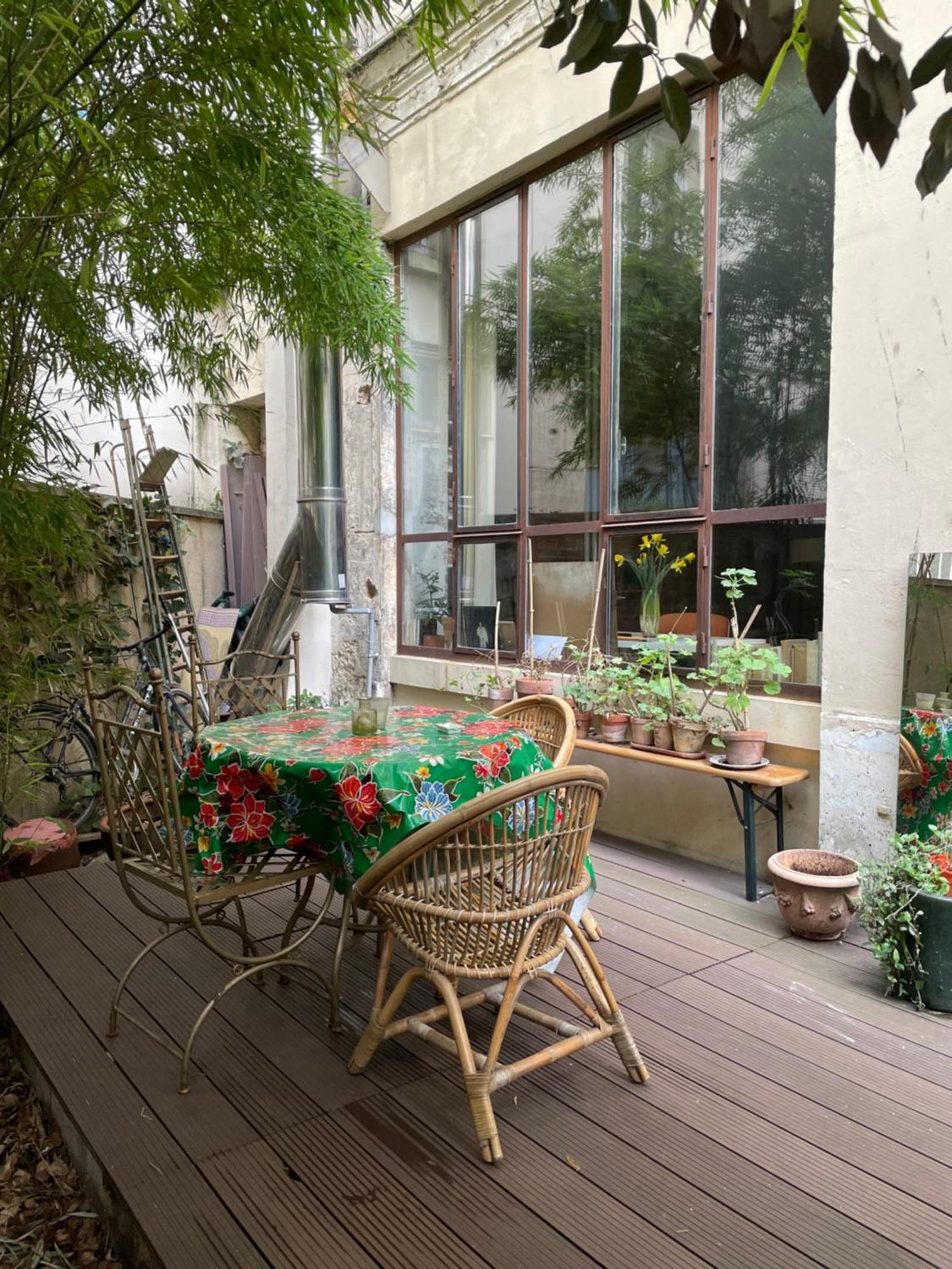 Warm And Cosy Loft In Paris With A Private Outdoor Lejlighed Eksteriør billede